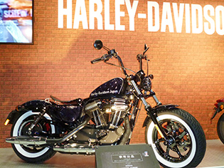 ハーレーダビッドソン展示コーナー