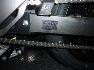 タイヤの指定空気圧